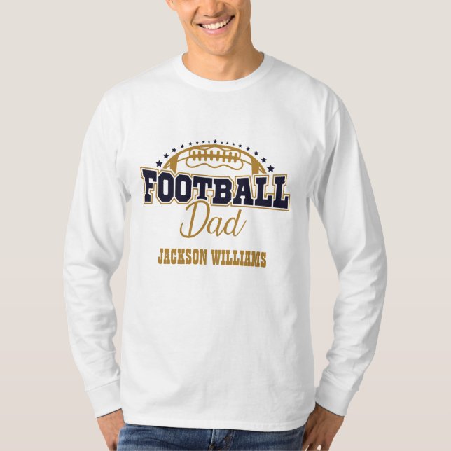 Fotboll Pappa T Shirt (Framsida)