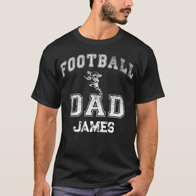 Fotboll Pappa T Shirt (Framsida)