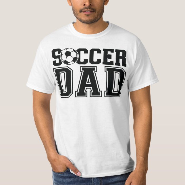 Fotboll Pappa T Shirt (Framsida)