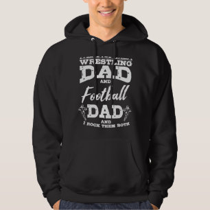Fotboll Pappa Wrestling Sport Wrestler Player Fath Hoodie