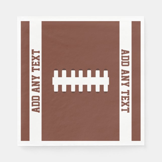 Fotboll Pappersservett (Framsidan)