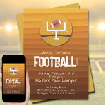 Fotboll Party Inbjudningar<br><div class="desc">Inbjudan alla dina ynkliga vänner till din speldag party med den här inbjudan till anpassadets fest - perfekt för speldagsinbjudningar,  födelsedagsinbjudningar,  skräddarsydda inbjudningar och mycket annat. Tillgänglig som utskrivna inbjudningar och omedelbar nedladdning för att skriva ut dig själv eller skicka digitalt. MATCHING-objekt i vår samling.</div>