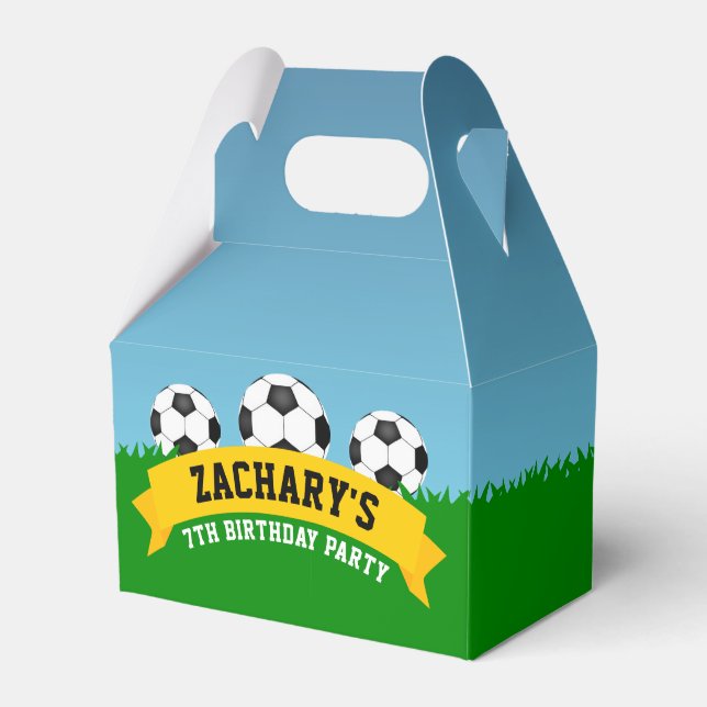 Fotboll Party Presentaskar (Framsidan Sidan)