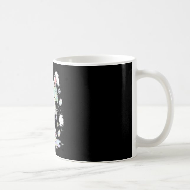 Fotboll Påskharen Ägg Drip Glass Barn Pojkar Gi Kaffemugg (Höger)