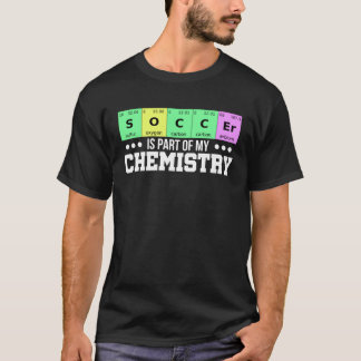 Fotboll Periodiska Systemet Fotboll är min kemi T Shirt