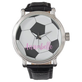 Fotboll Personlig namn Armbandsur