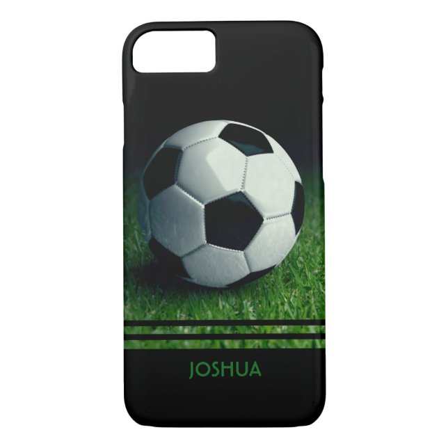 Fotboll Personlig Namn | Fotboll Case-Mate iPhone Skal (Baksida)