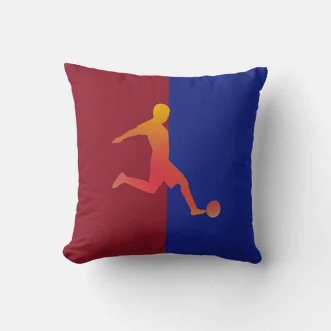 Fotboll Pillow Kudde (Framsida)