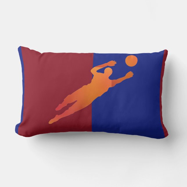 Fotboll Pillow Lumbarkudde (Framsida)