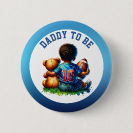 Fotboll Pojke och Teddy Baby pappa ska vara Knapp