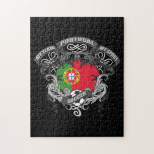 Fotboll Portugal Pussel