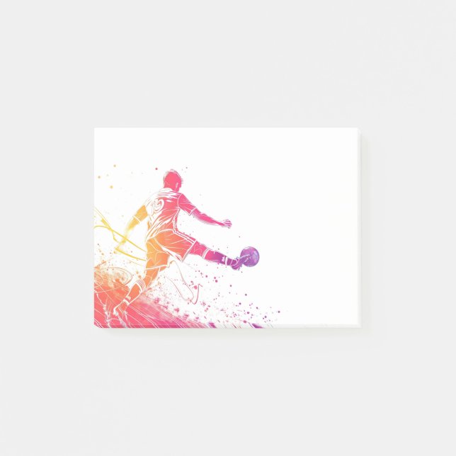 Fotboll Post-it Block (Framsida)