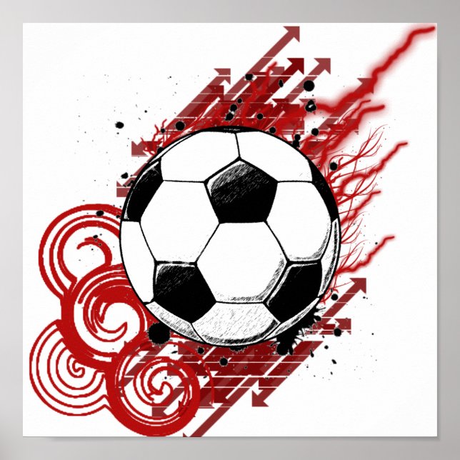 Fotboll Poster (Framsidan)