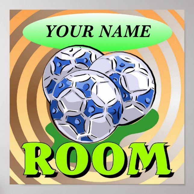 Fotboll Poster (Framsidan)