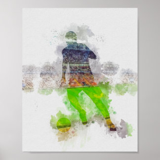 Fotboll Poster