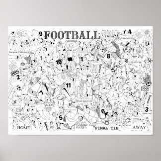 Fotboll poster