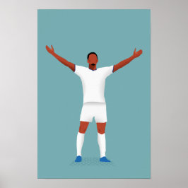 Fotboll Poster för födelsedagsfirande