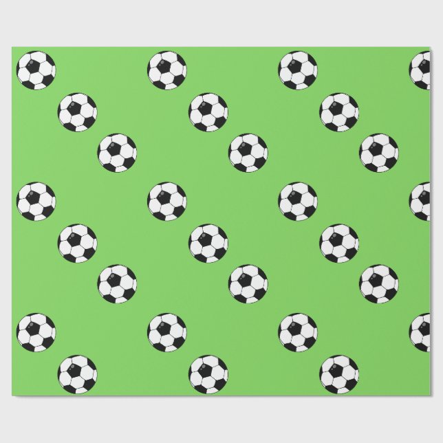 Fotboll Presentpapper (Platt)