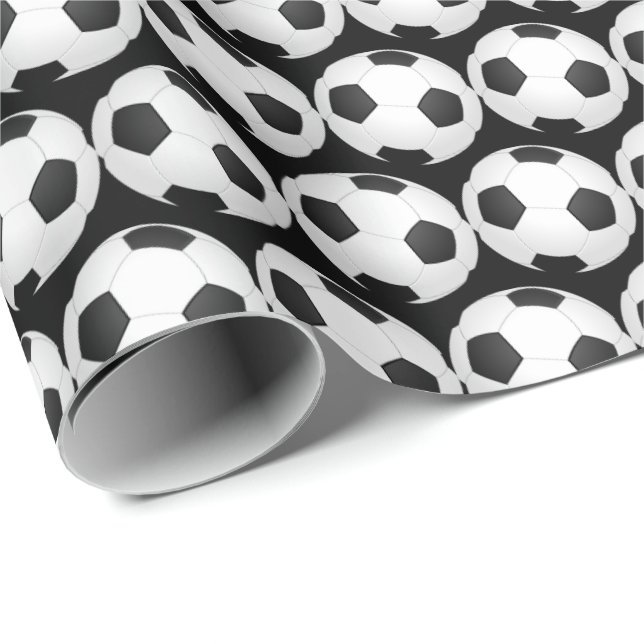 Fotboll Presentpapper (Rullad Hörn)