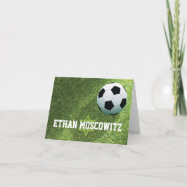 Fotboll, Pub Mitzvah, ett stort tackkort