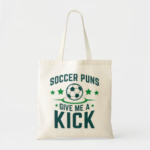 Fotboll Puns Ge Me A Kick Tygkasse