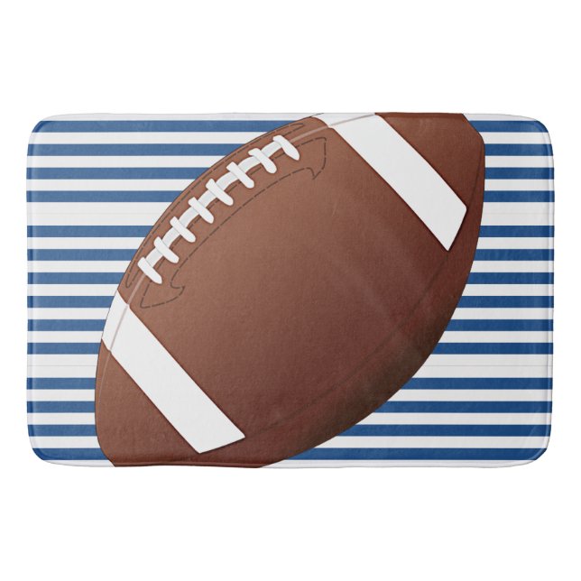 Fotboll Rand Design Bath Mat Badrumsmatta (Framsidan)