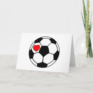 Fotboll (Red Heart) Kort