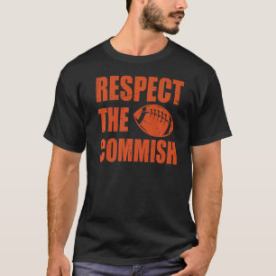 Fotboll respekterar den kommunala fantasin t shirt
