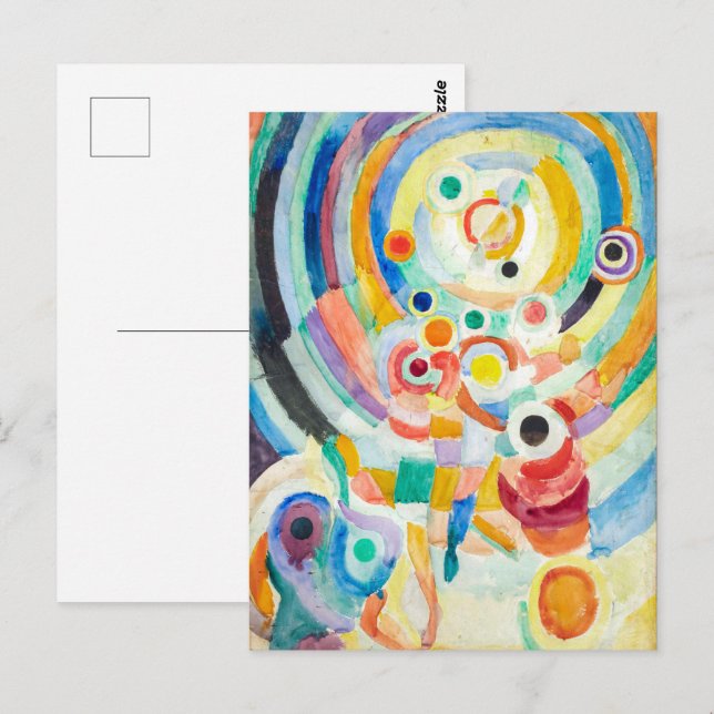 Fotboll | Robert Delaunay | Vykort (Fram/baksida)