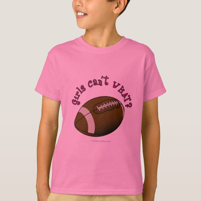 Fotboll - Rosa T-shirt (Framsida)