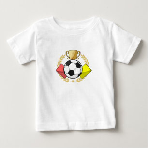 Fotboll rött & gult kort Trofé T Shirt