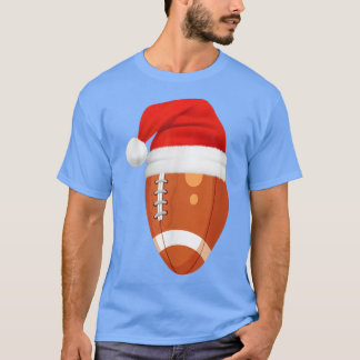 Fotboll Santa Hat Christmasfor Boys Småbarn Kids T Shirt