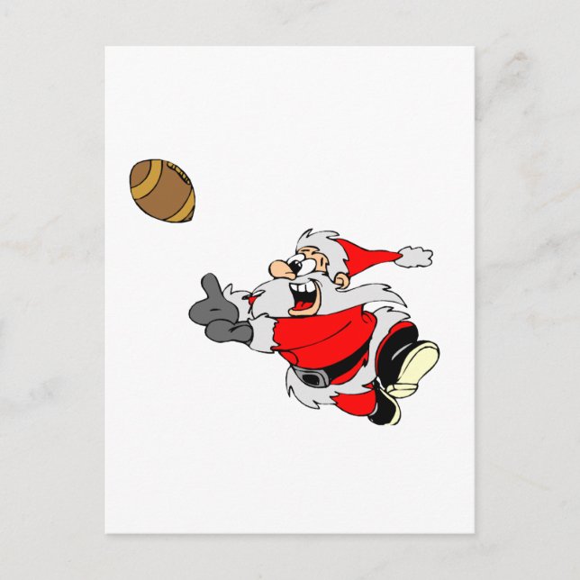 Fotboll Santa Helg Vykort (Framsida)