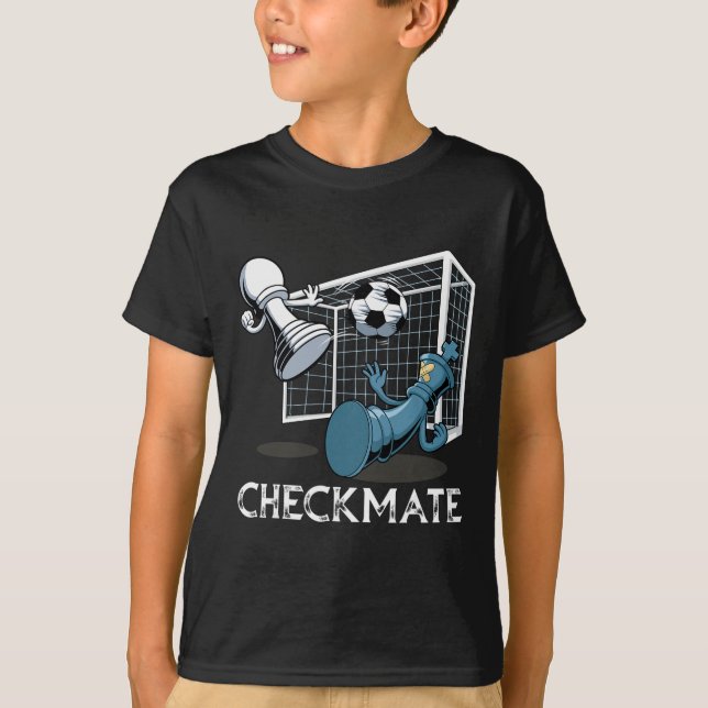 Fotboll Schack Schack  T Shirt (Framsida)