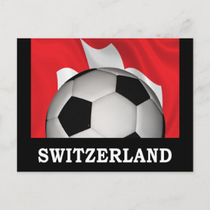 Fotboll, Schweiz Vykort