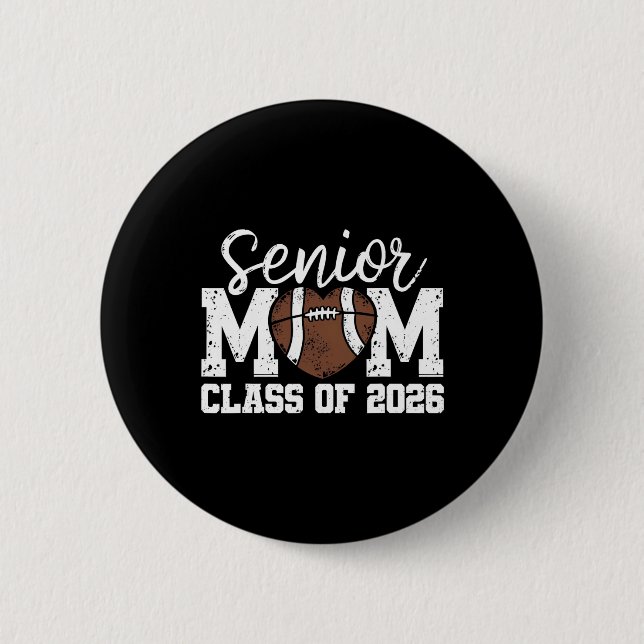 Fotboll Senior Mamma Klass Av 2026 Examinerad Seni Knapp (Framsida)