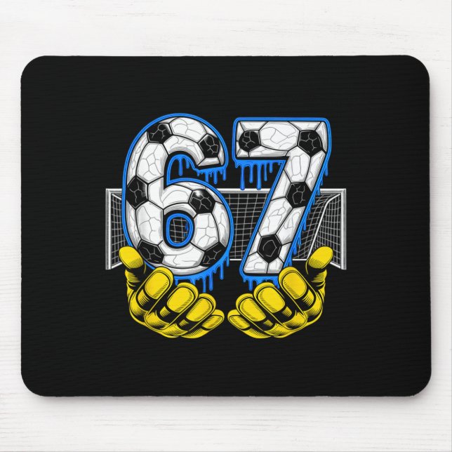 Fotboll Six Seven 67 Rollig Gen Alpha Meme  Musmatta (Framsidan)