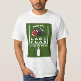 Fotboll Sjunglastenkt Bröllopsfest Sista Matchen I T Shirt