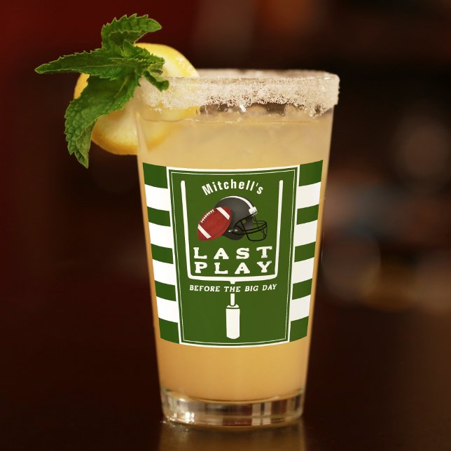 Fotboll Sjungningsfest Sista matchen innan den sto Glaskopp (Football Bachelor Party Last Play Before Big Day Glass
)