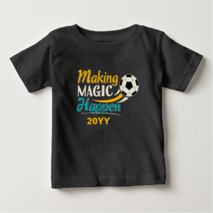 Fotboll Skapar magic Happen T Shirt