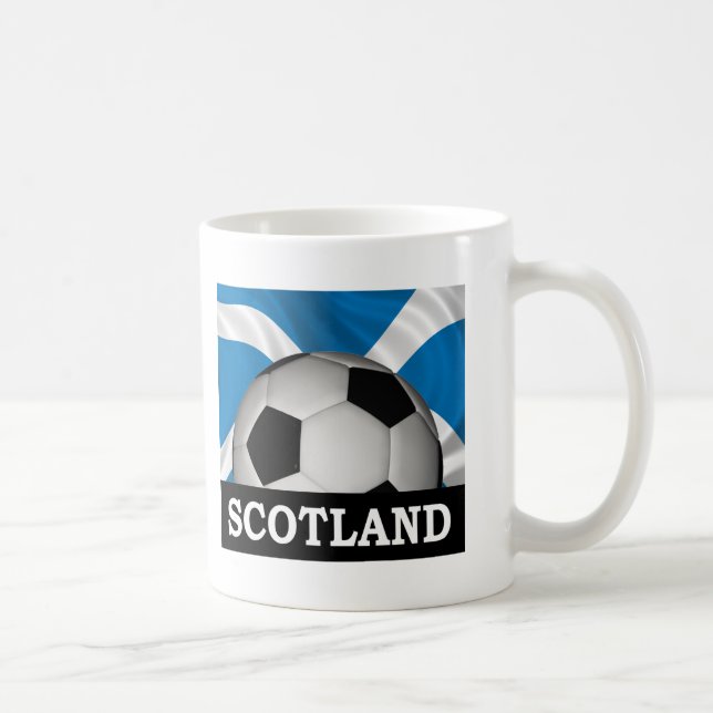 Fotboll Skottland Kaffemugg (Höger)