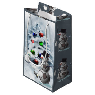 Fotboll Snögubbe jul