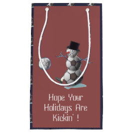 Fotboll Snögubbe jul