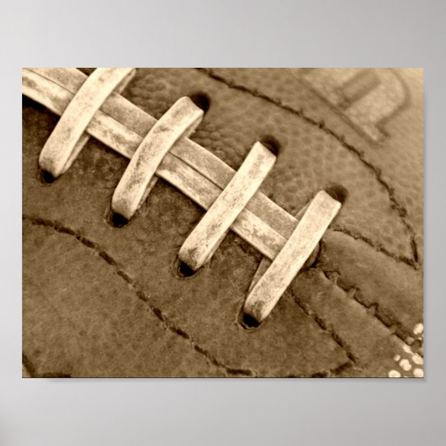 Fotboll Snöre Poster (Framsidan)