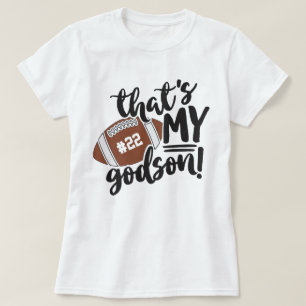 Fotboll som är min speldag för Godson T Shirt