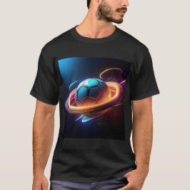 Fotboll som mättnad planet, Fantastisk idrottsdesi T Shirt
