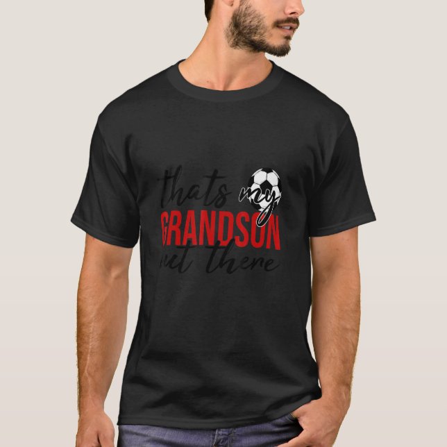 Fotboll som min morson där ute, farföräldrar De T Shirt (Framsida)