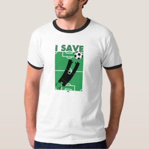 Fotboll sparar jag T-tröja och gåvor Tee Shirt