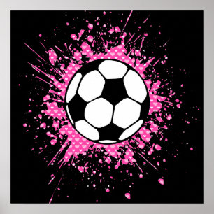 fotboll splatz poster