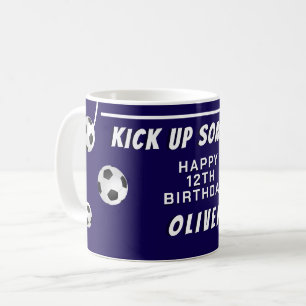 Fotboll Sport Barn Födelsedag Kaffemugg